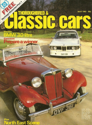 THOROUGHBRED & CLASSIC CARS 1983 MAY - RENAULT 45, BMW